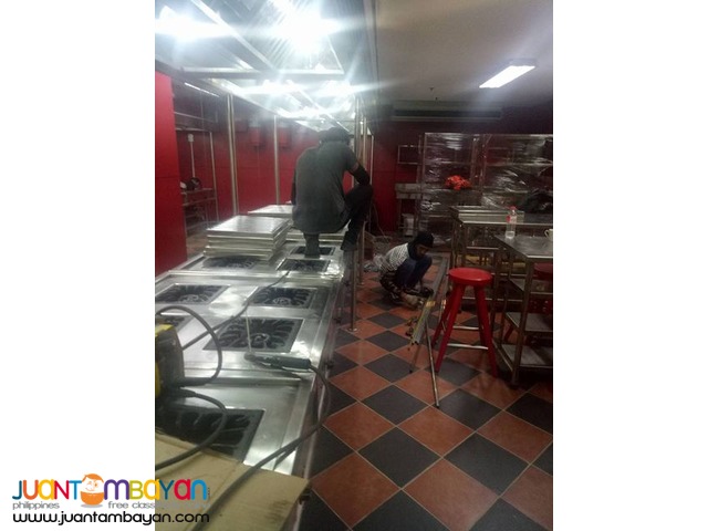 Fire suppression and fresh air system