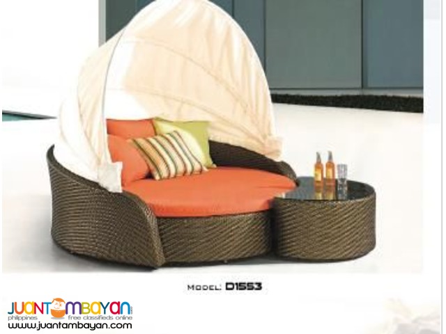 Rattan Patio Sets Swing Chair and Sunlounger