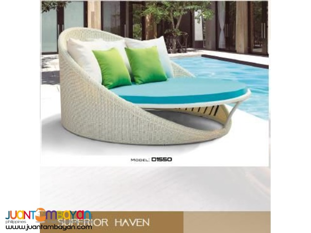 Rattan Patio Sets Swing Chair and Sunlounger