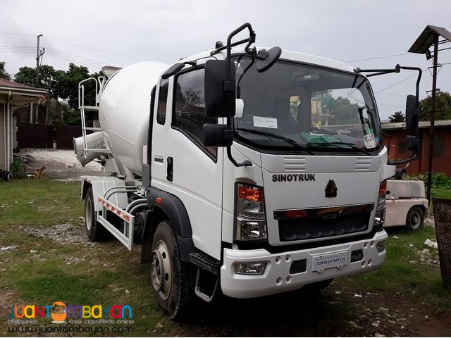 Sinotruk Homan Transit Mixer 4cubic 6wheeler for sale