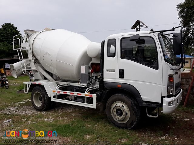 Sinotruk Homan Transit Mixer 4cubic 6wheeler for sale