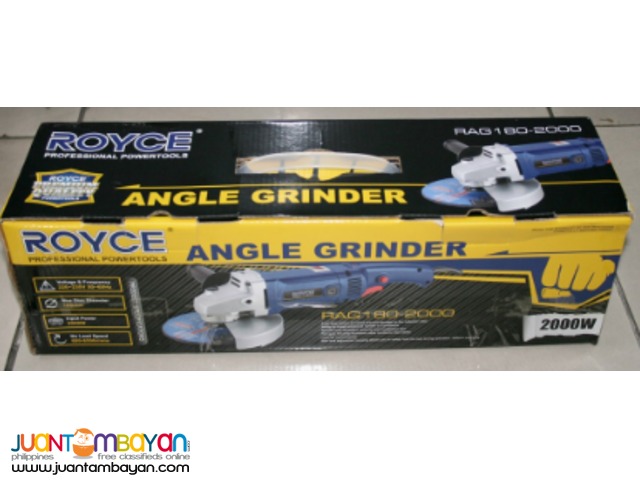 ROYCE ANGLE GRINDER 2000W