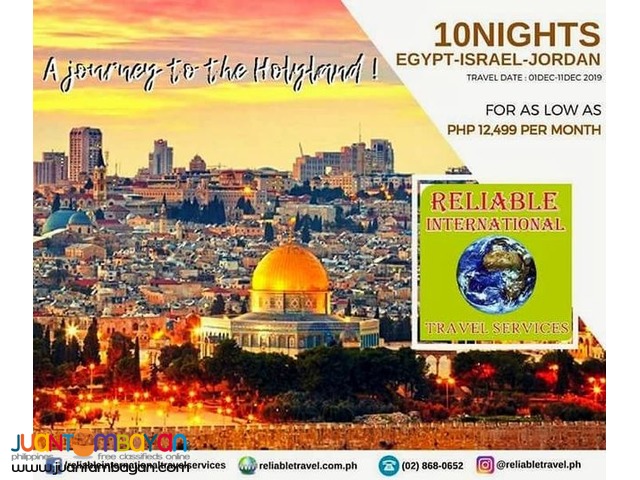 11 Days Egypt Israel Jordan Holyland Pilgrimage All in Tour 