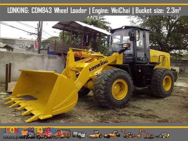 CDM843 Wheel Loader (Weichai Engine)