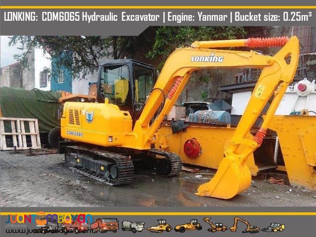 CDM6065 Hydraulic Excavator (Yanmar Engine)