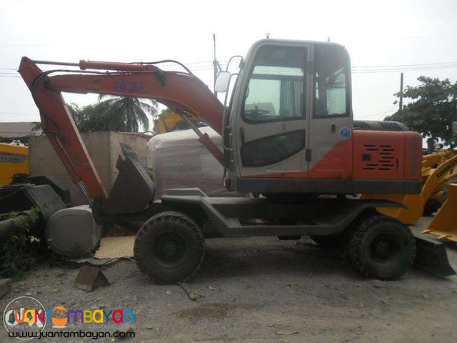 Jinggong JG608 Hydraulic Excavator (Wheel Type)