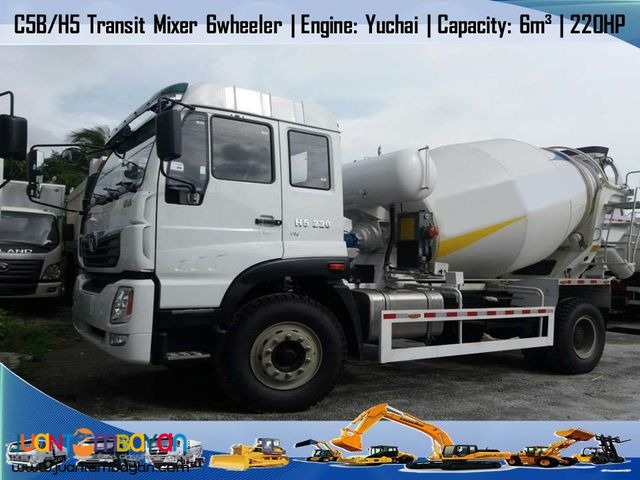 transit mixer ( euro 4) 6 wheeler - 4 cbm