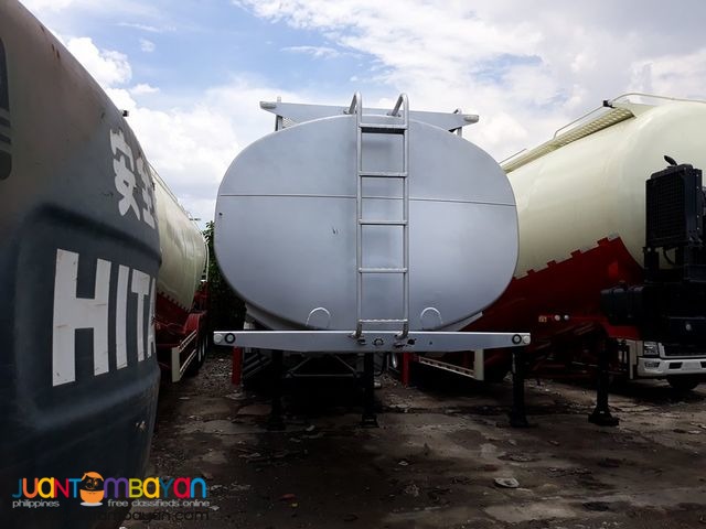 Tri-Axle 30KL Carbon Steel Fuel Traile