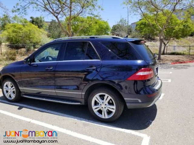 2014 Mercedes-Benz ML350 SUV, excellent condition