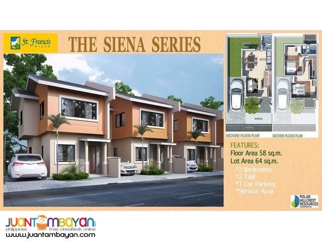 House for sale Siena Series at St. Francis Hills Subdivision