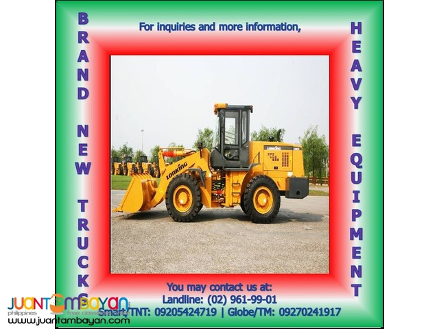 Brand New! CDM833 Wheel Loader 1.7 cubic meter LONKING