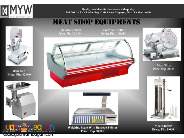 Meat Shop Equipments