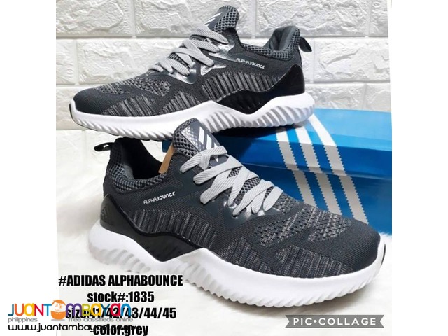 Men's ADIDAS AlphaBOUNCE Running Shoes - MENS RUBBER SHOES