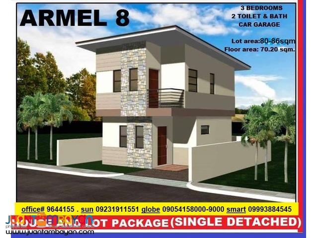 Single Detached House & Lot for Sale Armel 8 Banaba SanMateo