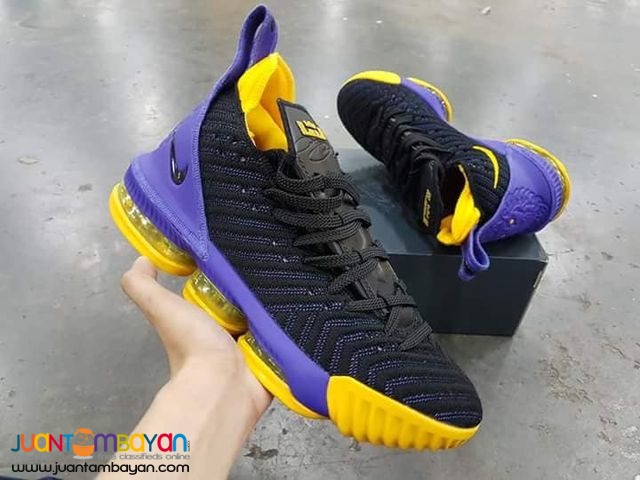 Nike LeBron 16 BASKETBALL SHOES - LEBRON 16 LAKERS