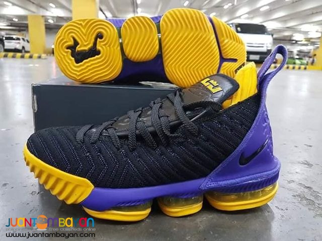 Nike LeBron 16 BASKETBALL SHOES - LEBRON 16 LAKERS