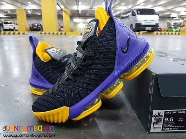 Nike LeBron 16 BASKETBALL SHOES - LEBRON 16 LAKERS