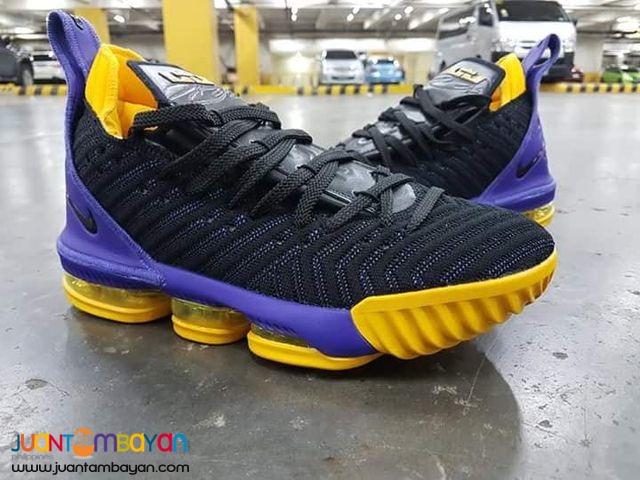 Nike LeBron 16 BASKETBALL SHOES - LEBRON 16 LAKERS