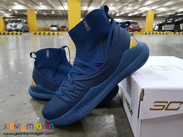Men's UA Curry 5 Basketball Shoes - CURRY 5 HIGH CUT 