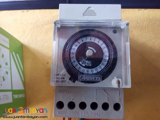 24 HRS TIMER  FOR SIGNAGE, APPLIANCES,ELECTRIC FAN ETC 