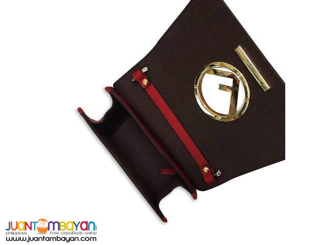 FENDI F LOGO SHOULDER BAG - FENDI SHOULDER BAG