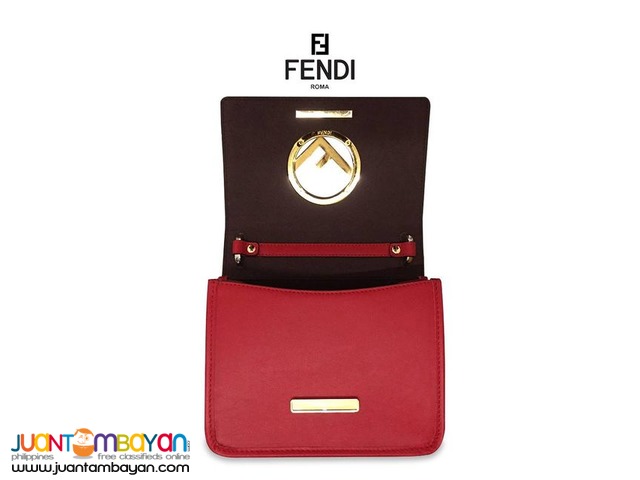FENDI F LOGO SHOULDER BAG - FENDI SHOULDER BAG