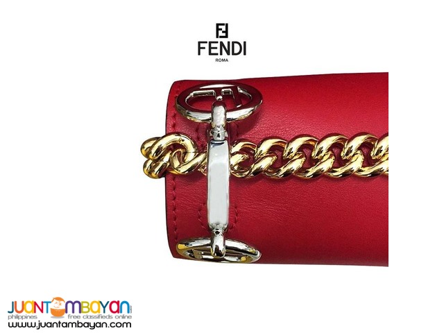 FENDI F LOGO SHOULDER BAG - FENDI SHOULDER BAG