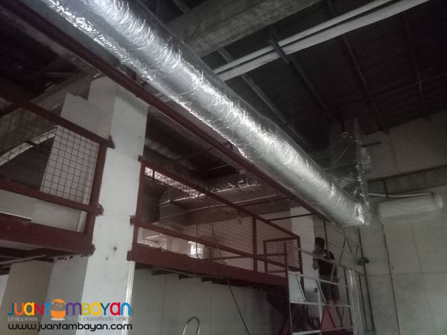 Exhaust blower and Ducting Installation