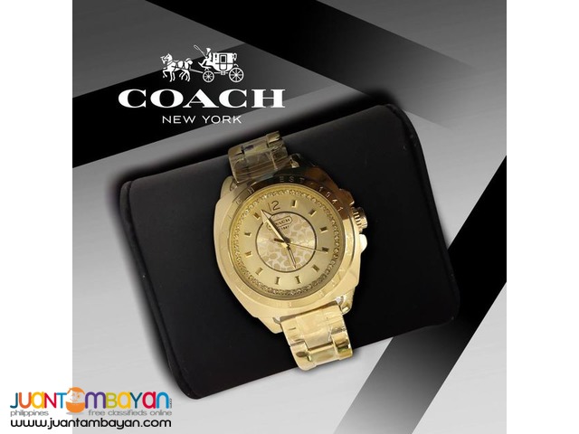 authentic coach watch