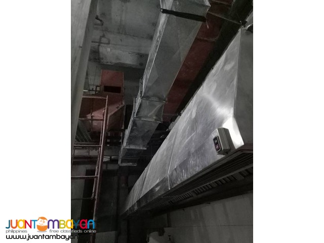 Kitchen Exhaust and Fresh air Duct system