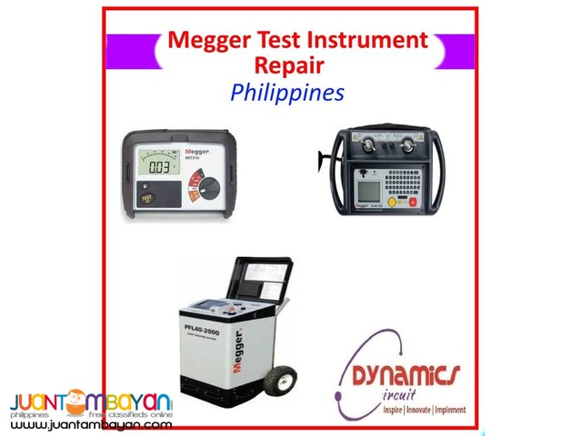 megger Repair Philippines │by Dynamics Circuit Tech. Phil. Inc
