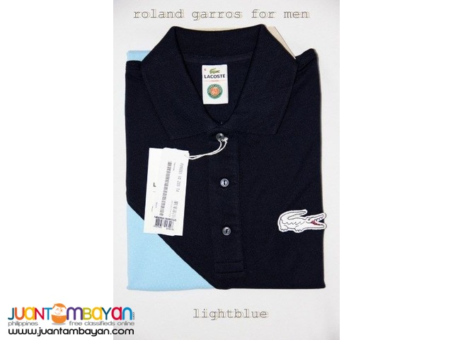 AUTHENTIC LACOSTE ROLAND GARROS POLO SHIRT FOR MEN