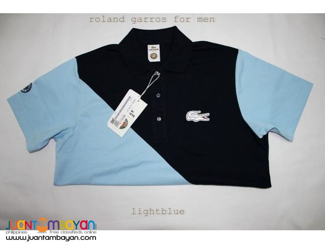 AUTHENTIC LACOSTE ROLAND GARROS POLO SHIRT FOR MEN