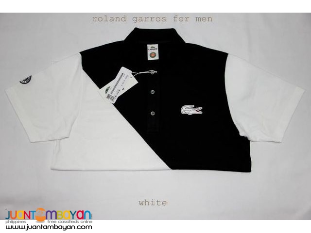 AUTHENTIC LACOSTE ROLAND GARROS POLO SHIRT FOR MEN