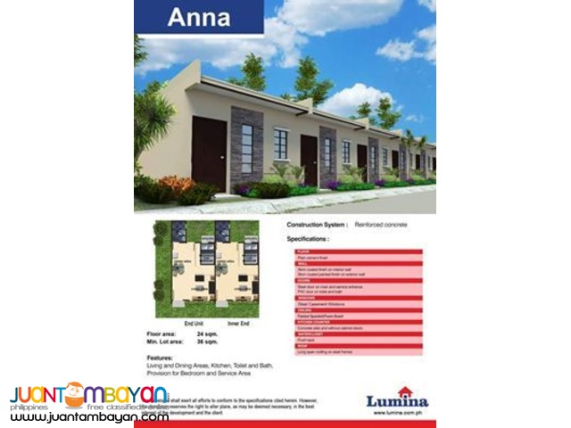 Lumina Homes Pandi - Anna Model