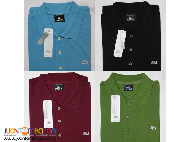 AUTHENTIC LACOSTE SILVER EDITION - LACOSTE POLO SHIRT FOR MEN