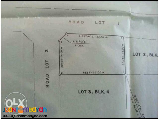Lot sale in NUESTRA SNRA.DE LA PAZ SUBD ANTIPOLO CITY