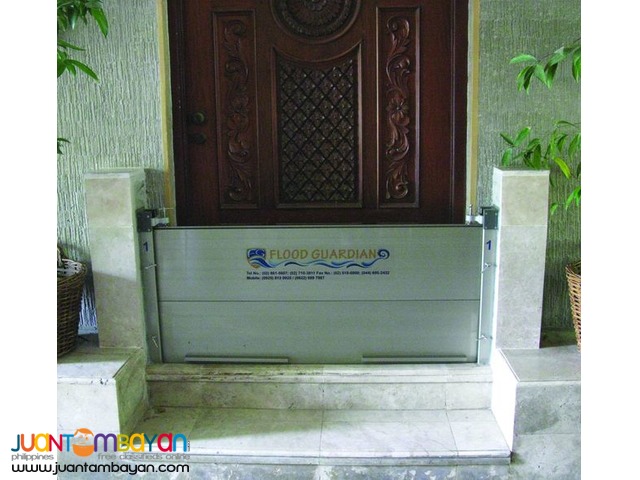 Floodgate Flood Barrier Flood Control in the Philippines