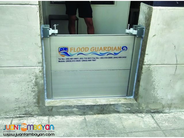 Floodgate Flood Barrier Flood Control in the Philippines