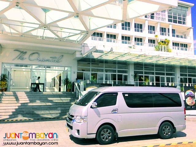 Van for Rent sa Legazpi Albay