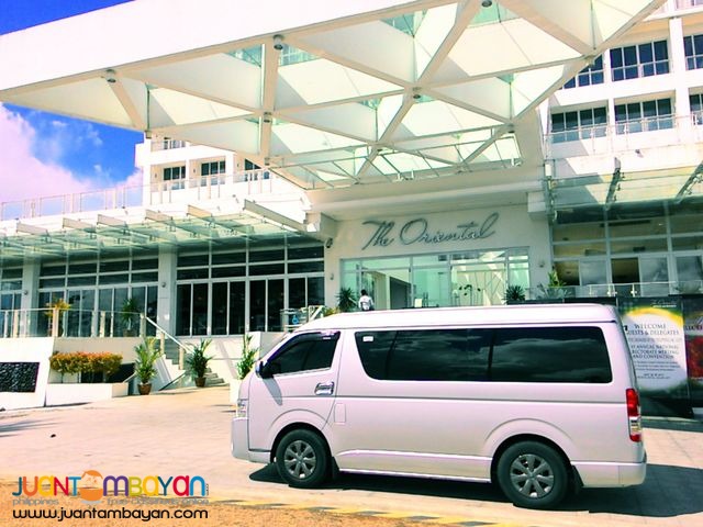 Van for Rent sa Legazpi Albay