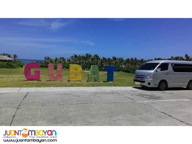 Van for Rent sa Legazpi Albay