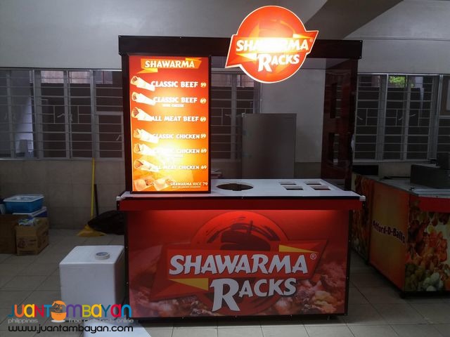 Shawarma Rack food cart franchise P149,000.00