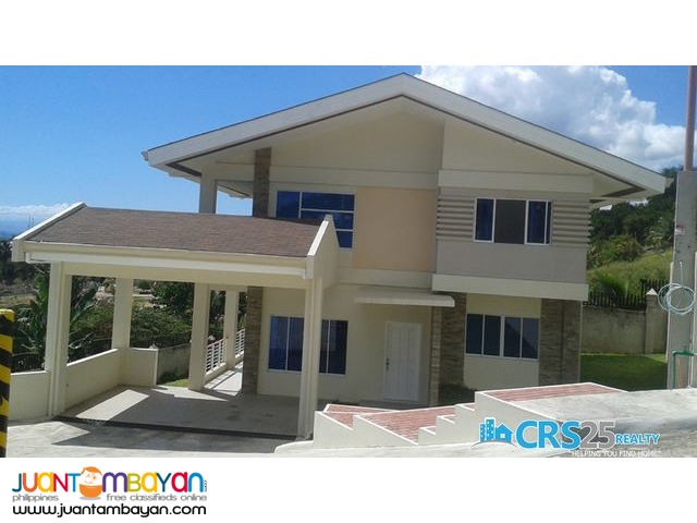 READY FOR OCCUPANCY 4 BEDROOM OVERLOOKING HOUSE IN TALISAY CEBU