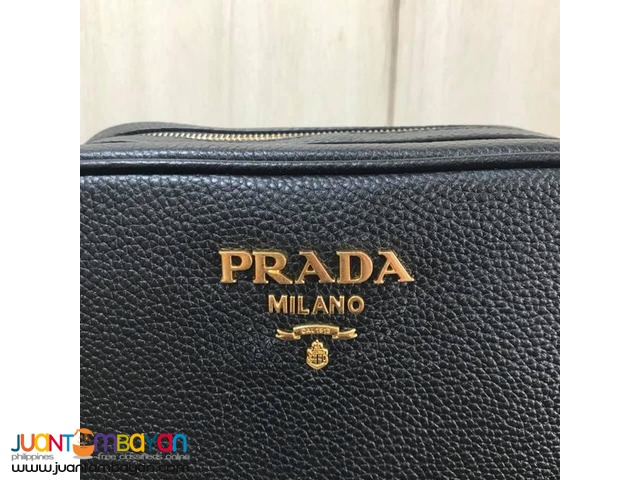 genuine leather prada bag