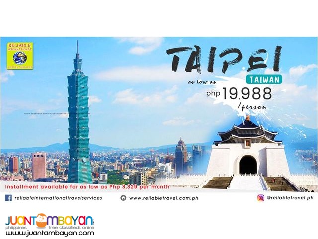 4D3N Taipei and Northern Coast Highlight Tour + Airfare