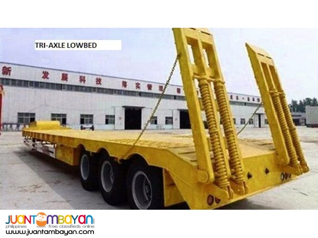 Lowbed Semi Trailer Two-Axle 45tons
