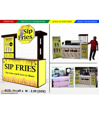 Sip fries food cart franchise