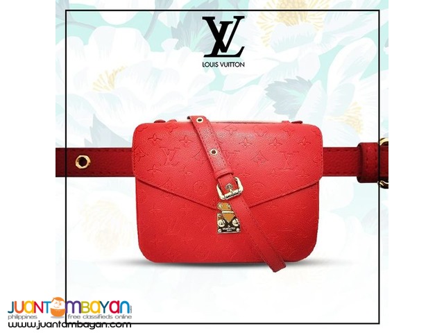 LOUIS VUITTON SLING BAG - LV SLING BAG - LV RED SLING BAG