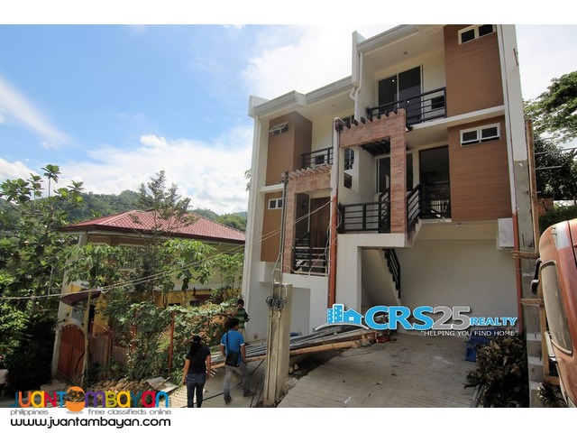 For Sale Brand New 3 Level Townhouse in Guadalupe Cebu City